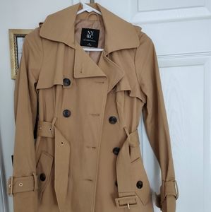 New York & Company Tan Trench Coat